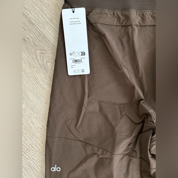 Alo men’s Co-Op Pant in espresso, Size L, NWT - Picture 3 of 3